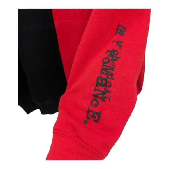 HOST PICK🎉 NWOT My Chemical Romance Three Cheers For Sweet Revenge Split Hoodie - Picture 5 of 5